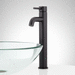 Signature Hardware SHWSCLE107LMB Matte Black Vessel Filler Bathroom Sink Faucet