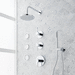 Signature Hardware SIG483784 Chrome Shower System