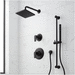 Signature Hardware SIG482796 Matte Black Shower System