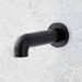 Signature Hardware SHTS74MB Matte Black Wall Mount Tub Faucet