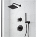 Signature Hardware SIG482799 Matte Black Shower System