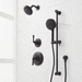 Signature Hardware SIG498139 Matte Black Shower System