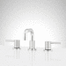 Signature Hardware SHWSCLE809CP Chrome 8'' Widespread Bathroom Sink Faucet