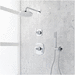 Signature Hardware SIG497476 Chrome Shower System
