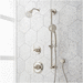 Signature Hardware SIG485289 Polished Nickel Shower System