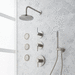 Signature Hardware SIG483785 Brushed Nickel Shower System