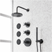 Signature Hardware SIG498415 Matte Black Shower System