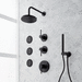 Signature Hardware SIG483786 Matte Black Shower System