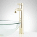 Signature Hardware SHWSCLE107LPB Polished Brass Vessel Filler Bathroom Sink Faucet