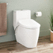 Signature Hardware SIG450177 White One Piece Toilet
