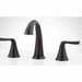 Signature Hardware SHWSCPR807MB Matte Black 8'' Widespread Bathroom Sink Faucet