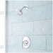 Signature Hardware SIG449053 Polished Chrome Single Handle Shower Faucet