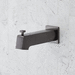 Signature Hardware SHTS75GM Gunmetal Wall Mount Tub Faucet