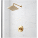 Signature Hardware SIG488281 Brushed Gold Shower System