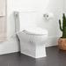 Signature Hardware SIG475044 White One Piece Toilet