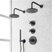 Signature Hardware SIG498405 Matte Black Shower System