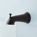 Signature Hardware SHTS80MB Matte Black Tub Spout