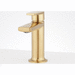 Signature Hardware SHWSCBW107BG Brushed Gold Single Hole Bathroom Sink Faucet