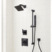 Signature Hardware SIG498009 Matte Black Shower System