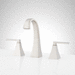 Signature Hardware SHWSCVL807ZBN Brushed Nickel 8'' Widespread Bathroom Sink Faucet