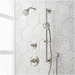 Signature Hardware SIG485288 Brushed Nickel Shower System