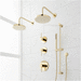 Signature Hardware SIG498000 Polished Brass Shower System