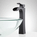 Signature Hardware SHWSCVL157LMB Matte Black Single Hole Bathroom Sink Faucet