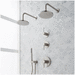 Signature Hardware SIG483777 Brushed Nickel Shower System