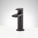 Signature Hardware SHWSCBW107MB Matte Black Single Hole Bathroom Sink Faucet