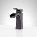 Signature Hardware SHWSCVL157MB Matte Black Single Hole Bathroom Sink Faucet