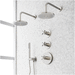 Signature Hardware SIG498406 Brushed Nickel Shower System
