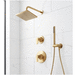 Signature Hardware SIG488283 Brushed Gold Shower System