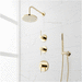 Signature Hardware SIG497998 Polished Brass Shower System