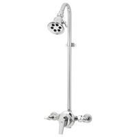  Retro Shower Tower Custom Shower System - Polished Chrome