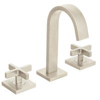  Lura 8'' Widespread Bathroom Faucet - Nickel