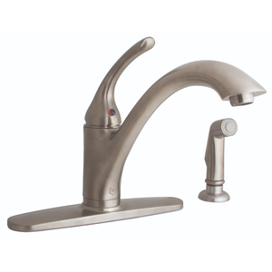 S85925 Finale Single Handle Kitchen Faucet - Brushed Nickel