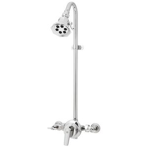 SS14952255E2 Vintage Shower Tower Custom Shower System - Polished Chrome