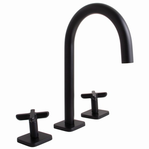 SSB3120MB Lucid 8'' Widespread Bathroom Faucet - Matte Black SSB3120MB Lucid 8'' Widespread Bathroom Faucet - Matte Black