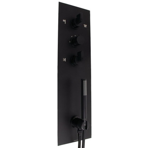 SCPT3309MB Lucid Thermostatic Valve Trim Trim Kit - Matte Black