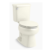  Windham Two Piece Toilet - Biscuit