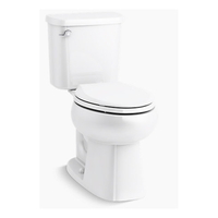 Two Piece Toilet Elongated bowl