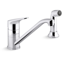  Valton Single Handle Kitchen Faucet - Polished Chrome