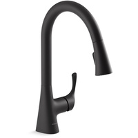  Valton Pull-Out Spray Kitchen Faucet - Matte Black