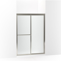  Deluxe Shower Door - Sliding Shower Door - Nickel