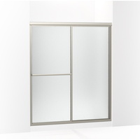  Deluxe Shower Door - Sliding Shower Door - Nickel
