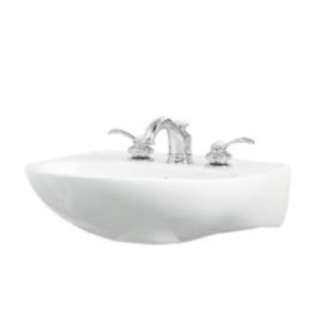 S4461280 Sacramento Wall Hung Bathroom Sink - White