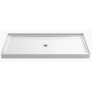 S723311000 Guard + Single Threshold 48'' and Larger Shower Base - White