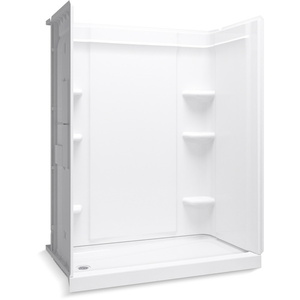 S724401160 Medley Shower Wall Kit Tub/Shower Wall Kit - White S724401160 Medley Shower Wall Kit Tub/Shower Wall Kit - White