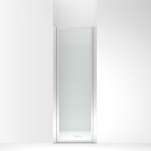 S269263G06S Shower Door - Swing Shower Door - Silver-Clear