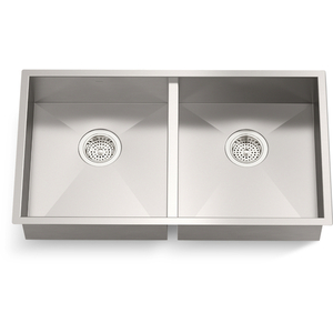 S32024NA Ludington Stainless Steel Undermount - Double Bowl Kitchen Sink - Stainless Steel